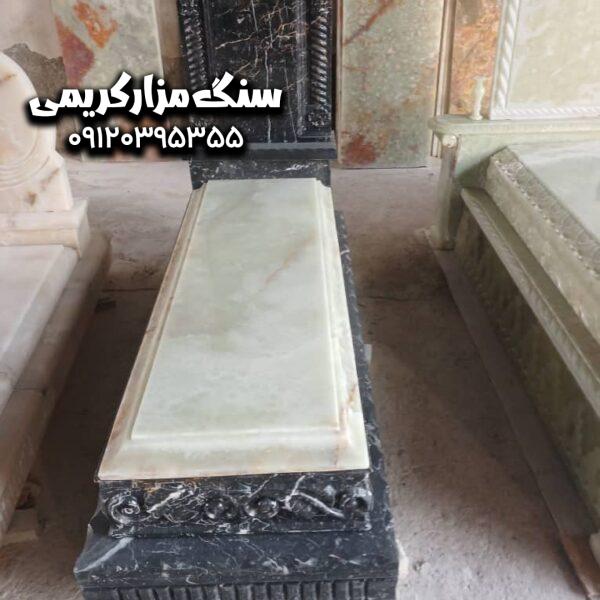 سنگ ترکیبی مرمر سبز و مشکی