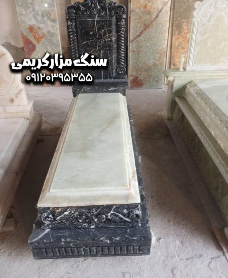 سنگ ترکیبی مرمر سبز و مشکی